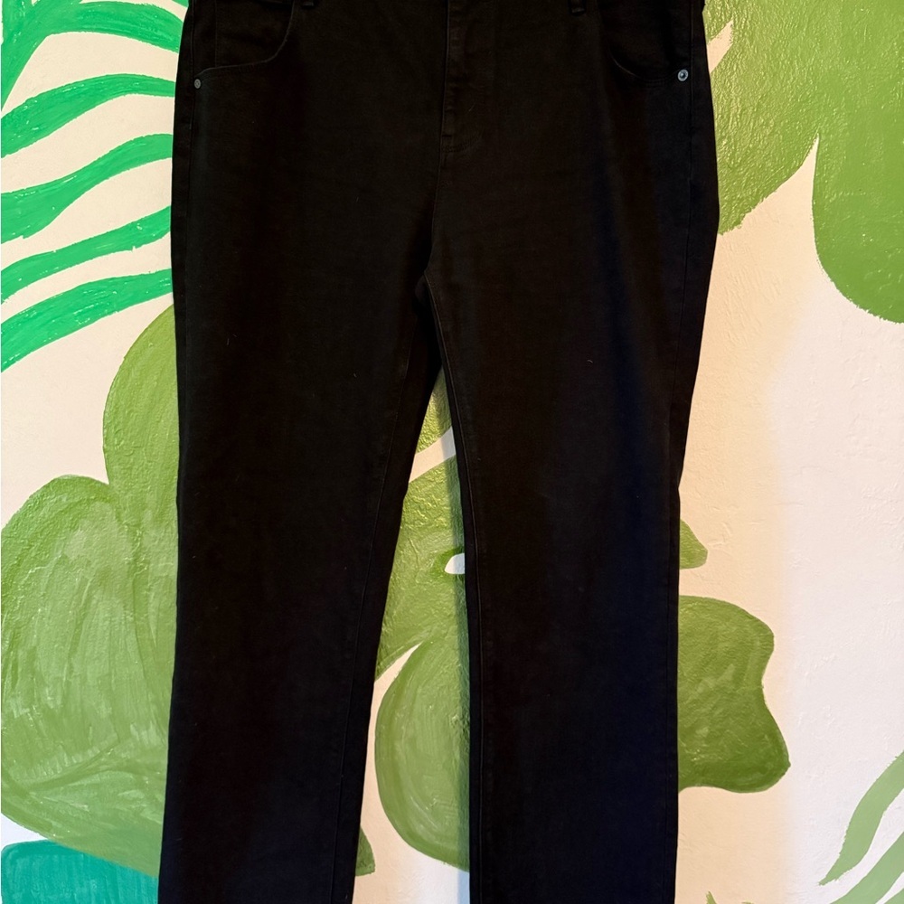 Hudson Jeans Black Collin Flap Skinny Mid Rise Stretch - Picture 6 of 7